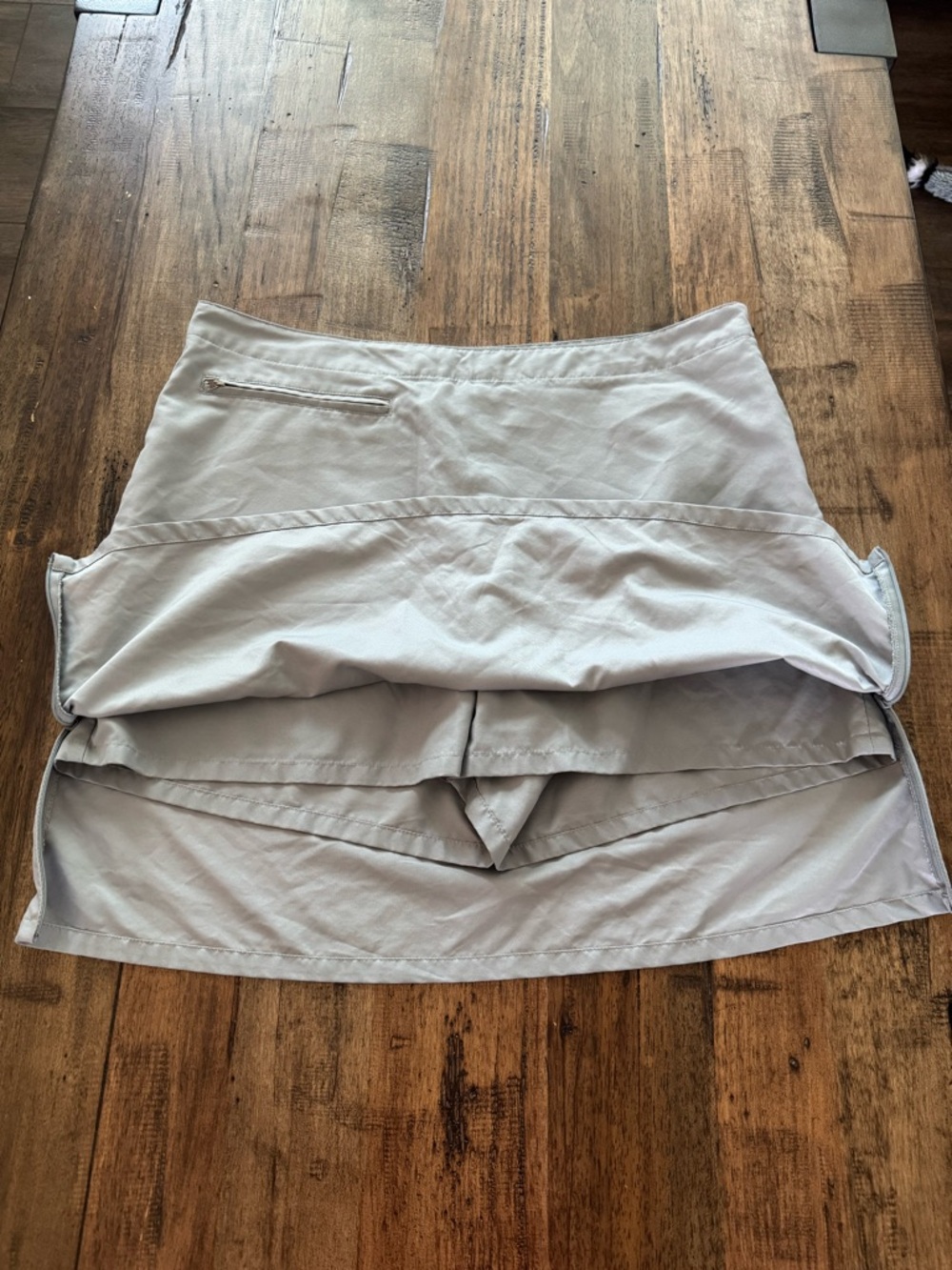 EUC Patagonia Duway Skirt Women’s Size 12 Gray Athletic Skort Hiking Travel - Picture 5 of 10
